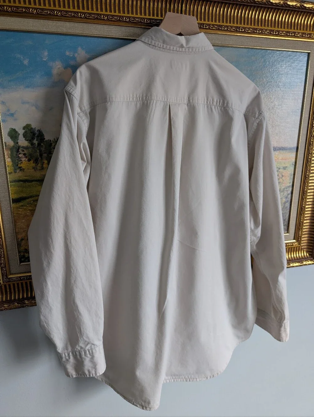 J. Crew Off-White Button-Down Shirt